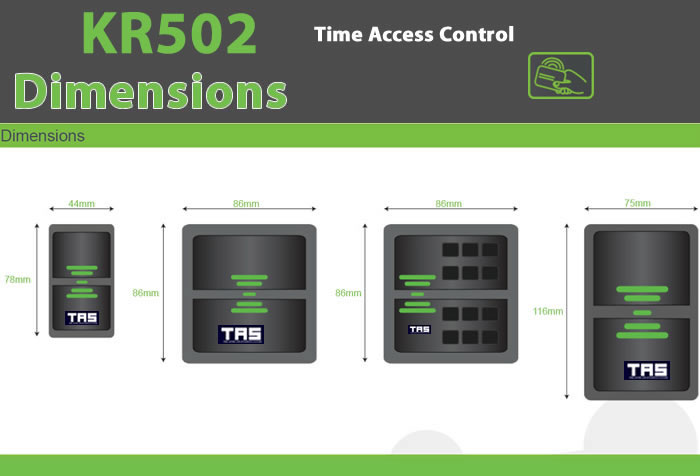 kr502 Access Control RFID - IP Proximity Device